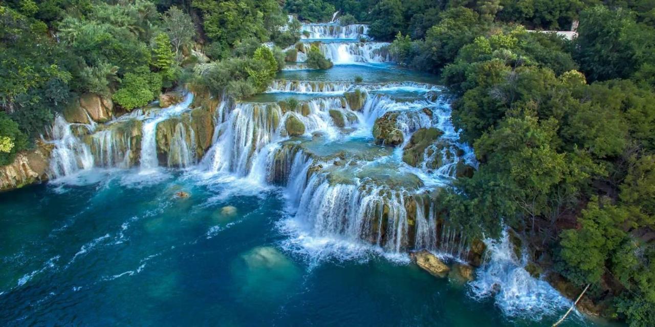 Willa Mediterranean Olive Waterfallskrka-Croatia Gulin Zewnętrze zdjęcie